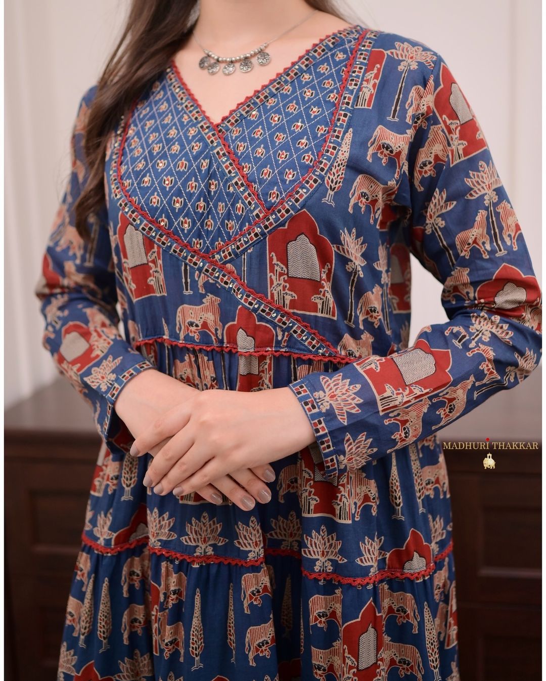 Solid Kurta, Salwar & Dupatta Set